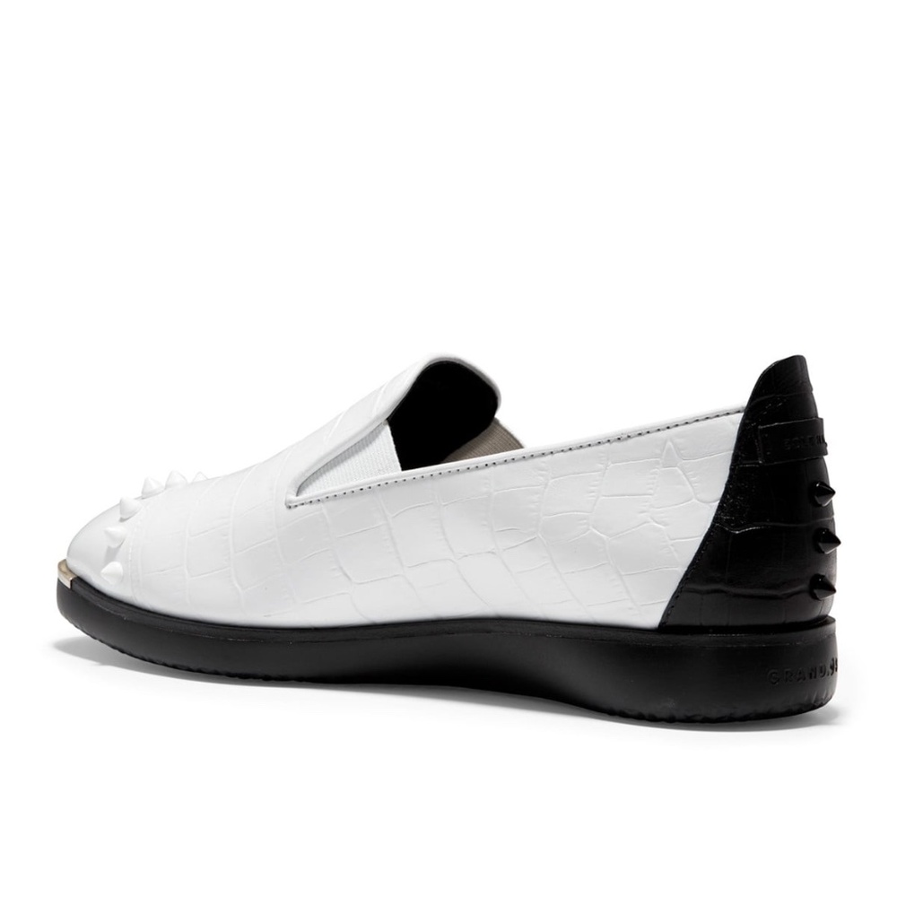 Cole Haan Grand Ambition Croc Spiked Sneakers - Picture 2 of 11